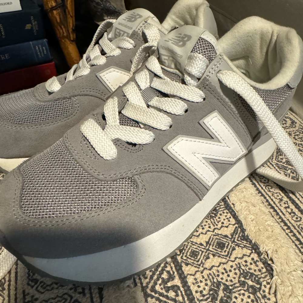 New balance 574 plus.  Grey.  Size 9. Only worn a handful of times.